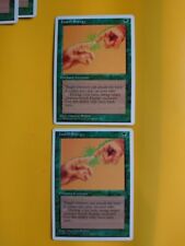 Instill Energy   x2   4th Edition  Magic the Gathering Card. Old Vintage