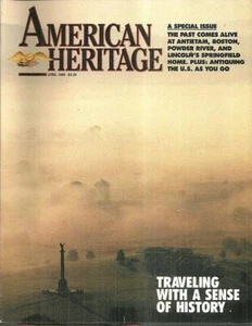 American Heritage Magazine April 1989 Traveling Sense of History Antietam - Picture 1 of 1