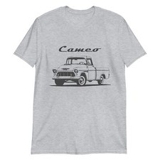 1955 Chevy Cameo Carrier 3124 Series Antique Pickup Truck Short-Sleeve T-Shirt