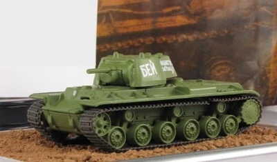 Fabbri 1:72 Soviet heavy tank KV-1 №4 series "Russian tanks"  - Image 1 of 2