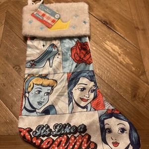Retro Reimagined Disney 100 Snow White Christmas Big Holiday Stocking - Picture 1 of 2