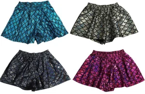 Zara Terez Girls Loose Fit Elastic Waistband Swing Short - 4 Colors and Prints - Picture 1 of 9