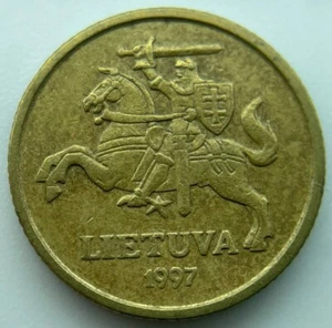 Lithuania 10 centu 1997 - Picture 1 of 2