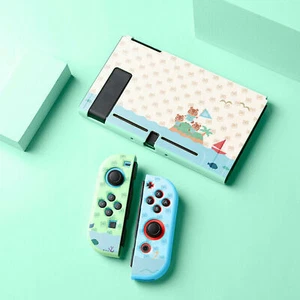 Protective Shell For Nintendo Switch Joy-Con Animal Crossing TPU Case Soft Cover - Picture 1 of 4