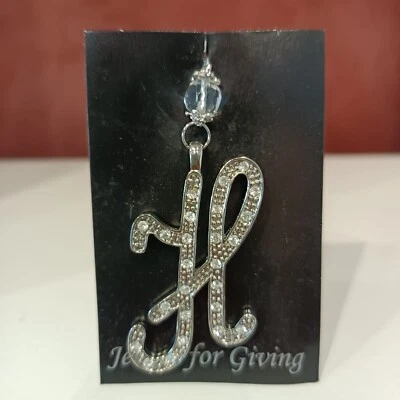 Pendaglio Lettera Dorata H di #Hanna - Immagine 1 di 4