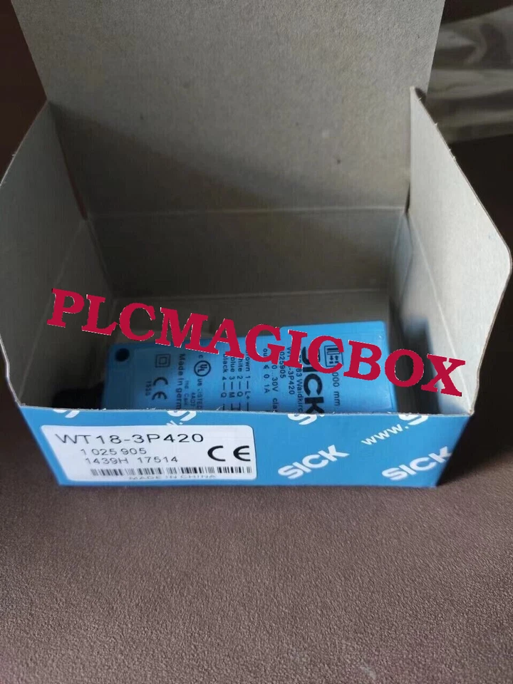 New SICK WT18-3P420 1025905 Photoelectric switch sensor Expedited Shippingsz - Image 1 of 1