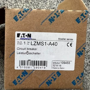 1 Stück LZMS1-A40 Leitungsschutzschalter LZMS1-A40 brandneu  - Bild 1 von 2
