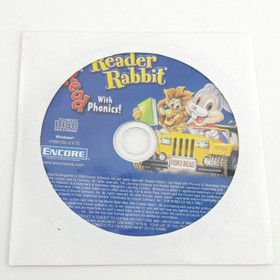 Encore Reader Rabbit CD I Can Read With Phonics 2004 Fun 2 Read Data Storage