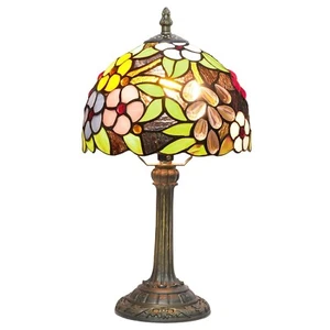 Tiffany Lamp Bedside Table Lamp-Nightstand,Stained Glass Lamp for Bedroom Dor... - Picture 1 of 9