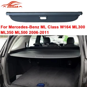 Cubierta protectora de pantalla de privacidad para maletero de coche para Mercedes W164 ML350 300 500 06-11 - Imagen 1 de 6