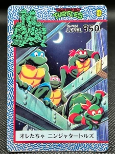 Tarjeta Auténtica CCG 1994 Takara De Colección Rara 1994 Japón TORTUGAS MUTANTES - Imagen 1 de 10