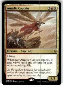 Angelic Captain Battle for Zendikar Regular MTG NM - Picture 1 of 2