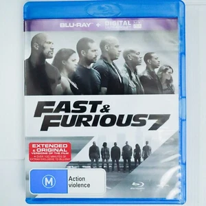 Fast & Furious 7 (Blu-ray, 2015) Vin Diesel, Paul Walker - Car Action Thriller - Picture 1 of 6