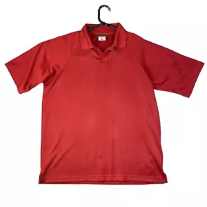 Camisa Polo Columbia XCO Mediana Naranja Manga Corta Transpirable Cuello Informal Para Hombre - Imagen 1 de 5
