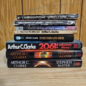 Arthur C Clarke Lot of 8 Vintage Books 2061 The Sands of Mars UK Childhood's End - Picture 1 of 10