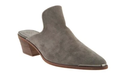 Mulas sin cordones de cuero Vince Camuto Karcha Greystone Foto 1 de 4