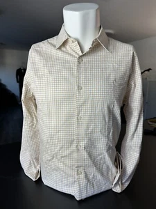 Beige Dress shirt Size XL quality European fabric Australian Brand - Picture 1 of 3