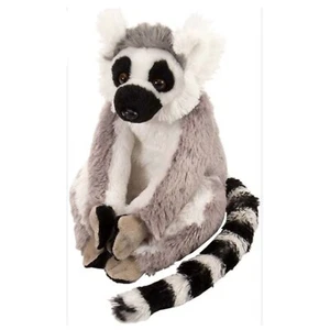 Wild Republic Cuddlekins Mini Ring Tailed Lemur 8 Inch Plush Figure NEW IN STOCK - Picture 1 of 2