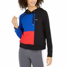 Fulbelle Womens Pullover Fleece Color Block Hoodie Sweatshirts with Pockets 