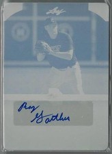 2015 LEAF PERFECT GAME NATIONAL SHOWCASE CYAN PLATE RAY GAITHER AUTO 1/1!!