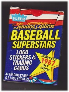 1987 Baseball Super stars Limited Edition set (44 cards+6 Logo Stickers) NEW - Picture 1 of 2