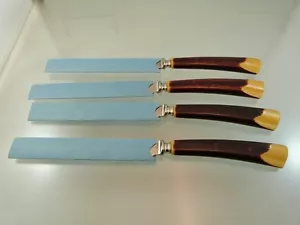 FAUX STAG HORN HANDLE STEAK KNIVES SET 4 BY unbranded CANADA - Picture 1 of 5