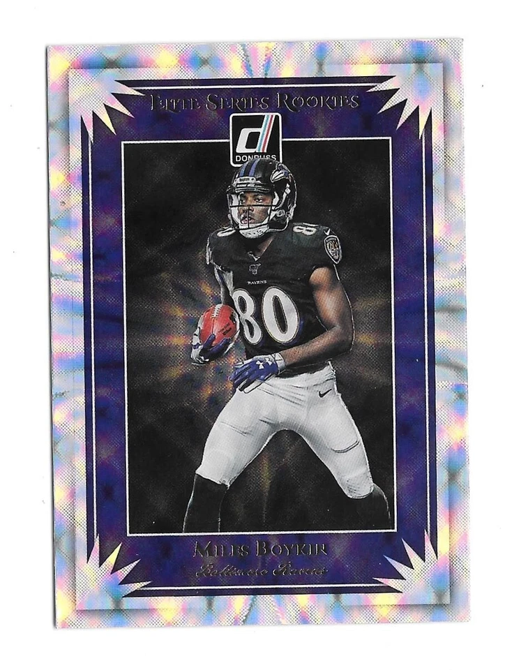 2019 Donruss Football MILES BOYKIN Elite Series Rookies - RAVENS - ESR-26 - Image 1 of 1