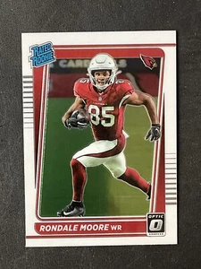 2021 Donruss Optic #217 Rondale Moore Arizona Cardinals Rated Rookie! - Picture 1 of 2