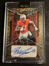 🔥2023 Wild Card Alumination Jaxon Smith Njigba Gold/Red #3/10🔥