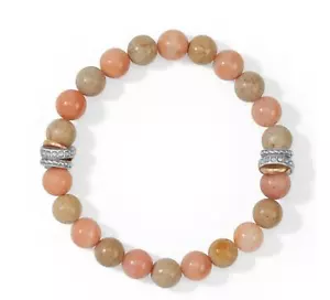 Brighton Neptune’s Rings BLUSH Stretch Bracelet JF983A MSRP: $72 NWT - Picture 1 of 1