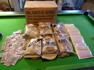 RESTPOSTEN U.S ARMY MRE WARFIGHTER RATION PACKS - Bild 1 von 16