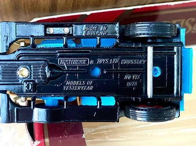 MATCHBOX LESNEY YESTERYEAR Y26-1 LOWENBRAU  CROSSLEY ISSUE 3* SCARCE *NMIB* - Image 1 of 4