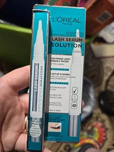L'Oreal Paris Lash Serum Solution 0.05 Fl Oz Eye Safety Tested New With Box - Picture 1 of 3