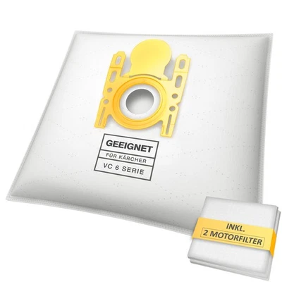 MCFILTER 10 Staubsaugerbeutel Beutel für Kärcher 6.904-329.0 VC6100 VC6200 VC 6250 VC6300