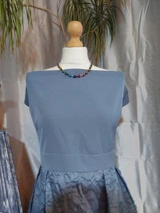 Gorgeous New Coast Dress Size 22 Blue Classic Elagant Wedding Ascot Cruise - Picture 1 of 6