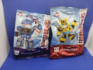 Transformers Wendy's Happy Meal Series Soundwave & Bumblebee 4" Inch Mini-Figure - Picture 1 of 5