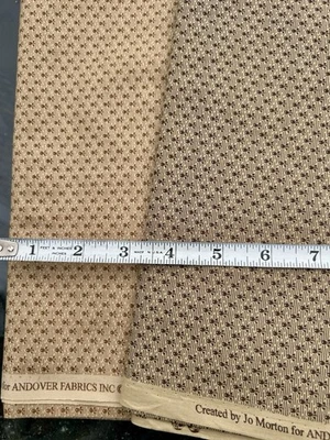Lot Of 2 Jo Morton For Andover Quilt Fabric - See Photos For Sizes - Image 1 of 4