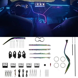 Camry de 64 colores apto para 2018-2023 iluminación ambiental activa luz atmosférica - Imagen 1 de 5