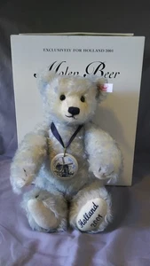 2001 STEIFF Blue-Tipped Holland Windmill Bear Limited Edition 238/1500 with Box - Bild 1 von 20