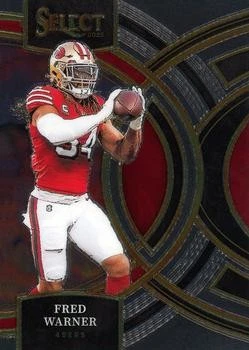Fred Warner 2023 Panini Select #195 San Francisco 49ers - Image 1 of 2