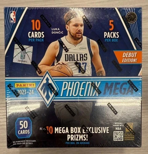 2023-24 Panini Phoenix Basketball Trading Cards Mega Box Brand New Sealed - Image 1 of 1
