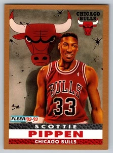 1992-93 Fleer Pro Vision #254 Scottie Pippen Chicago Bulls - Picture 1 of 2