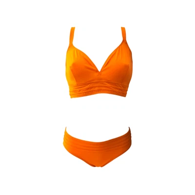 DnuD Bikini mit Bügel ungefüttert orange Gr. 1 2 3 4 5 NP 205 € - Bild 1 von 2