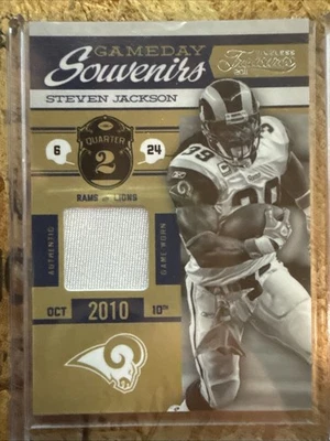 2011 Panini Timeless Treasures - Game Day Steven Jackson #11 2nd Q 161/250 (MEM) - Image 1 of 2