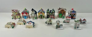 Weihnachtsdorf Kunststoff Teelichthäuser, Blechhäuser & Lichtabdeckungen - Bild 1 von 7