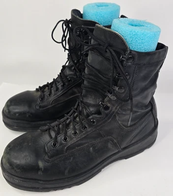 Botas Wellco Safety Flight Deck para hombre talla 9,5 R punta de acero negras 1C1-07-D-0039 Foto 1 de 4