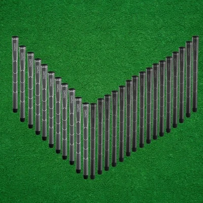 Winn DRI-TAC 长高尔夫握把 – 12 英寸延长长度 – 标准尺寸 – 黑色和灰色 — 第 1/4 张图片