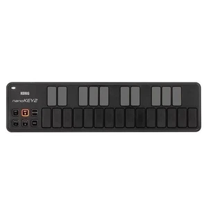 KORG nanoKEY2-BK USB MIDI keyboard black JAPAN b22120705 - Picture 1 of 2