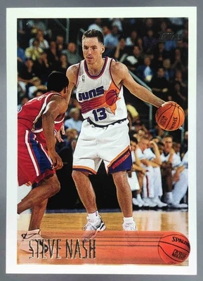 Steve Nash 1996-97 Topps RC #182 Suns - Image 1 of 4