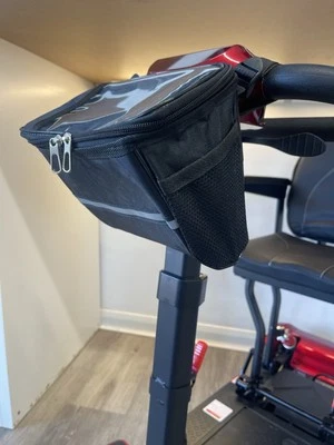 PERFORMANCE MOBILITY Folding Mobility Scooter Universal Small Front Storage Tiller Bag Waterproof ♿️